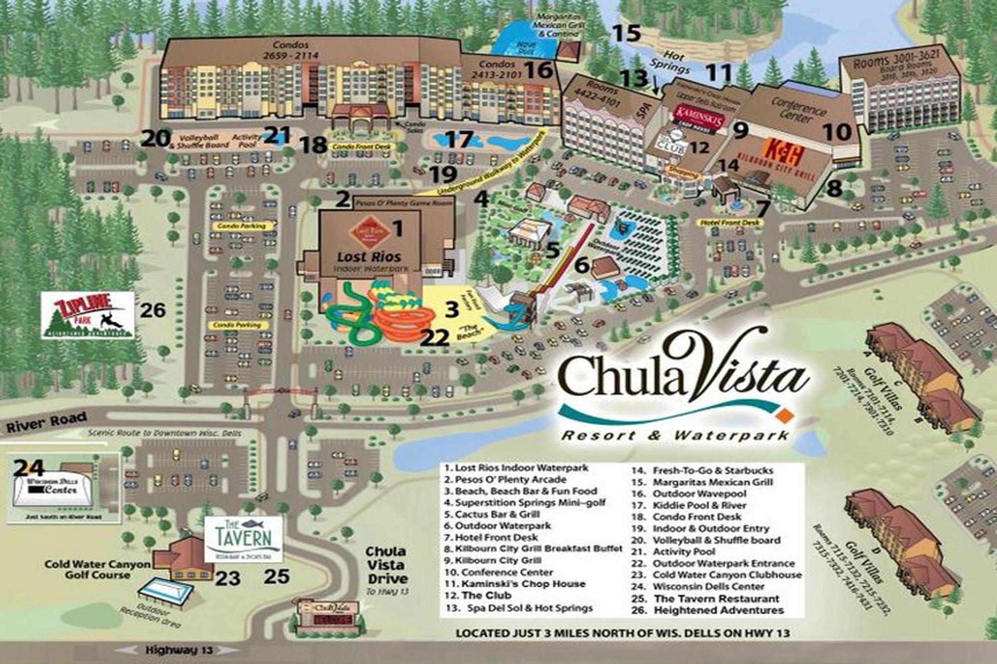 Chula Vista II Villa Wisconsin Dells Rum bild